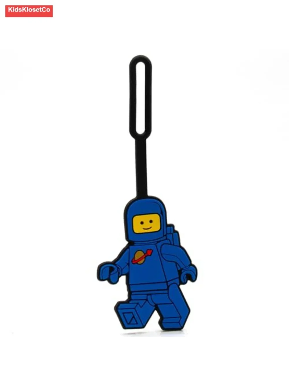 LEGO Spaceman Silicone Bag Tag Travel Luggage Accessory Officially Licensed
